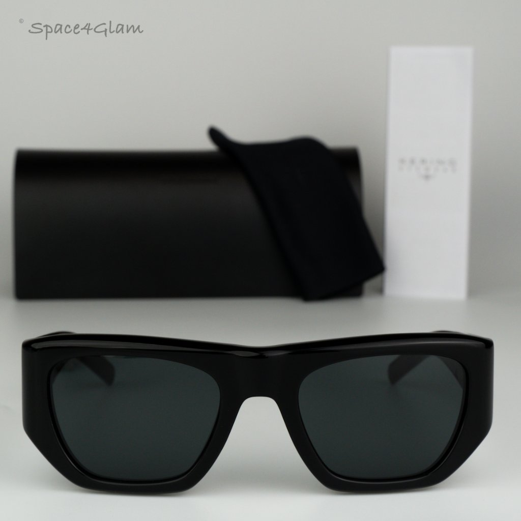 Brand New Saint Laurent Sl740 004 Black Havana Square Unisex Sunglasses